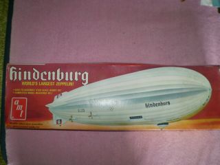 Hindenburg Worlds Largest Zeppelin T557 1/520 Scale Model Complete