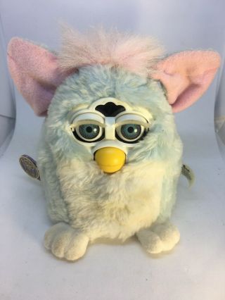 1999 Model 70 - 940 Blue/pink Furby Baby - Authentic