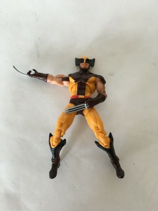 Marvel Universe 3.  75 Inch Wolverine Logan Origins Brown Action Figure Loose