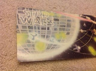 Vintage 1977 Kenner Star Wars First 12 Mail Away Display Stand Background only 2