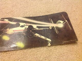 Vintage 1977 Kenner Star Wars First 12 Mail Away Display Stand Background only 3