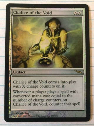 Chalice Of The Void (foil,  Nm) - Mirrodin - Magic The Gathering Mtg