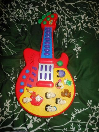The Wiggles Toy Guitar Play Along Musical Spin Master 2003