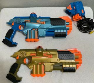 Tiger/nerf Lazer Tag Phoenix Ltx Tagger 2 - Pack Laser Tag Guns Gold & Blue