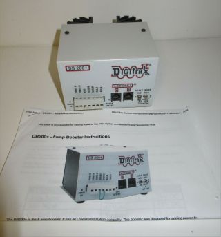 Digitrax Db200,  8amp Booster With Instructions