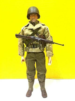 1/6 Dragon Custom Ww2 U.  S.  Army Nco From The Big Red One 12in.  Action Figure