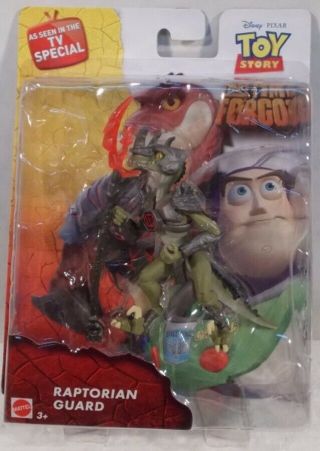 Toy Story That Time Forgot Raptorian Guard Dinosaur Disney Pixar Tv Show (moc)