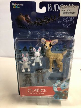 2000 Playing Mantis Rudolph The Island Of Misfit Toys Clarice Figure Moc S2