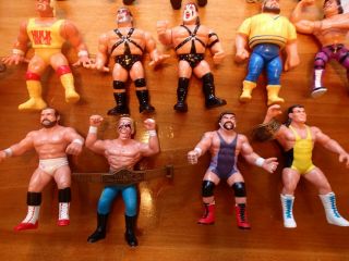 Rare Vintage WWF and WCW Wrestling Figures 1990 2
