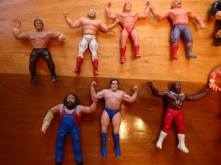 Rare Vintage WWF and WCW Wrestling Figures 1990 4