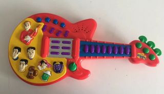 The Wiggles Musical Red Guitar Songs Sounds Music & Spinmaster