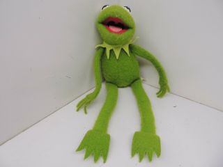 Vintage 1976 Fisher Price 850 Jim Henson Kermit The Frog 19 " Muppet Doll Plush