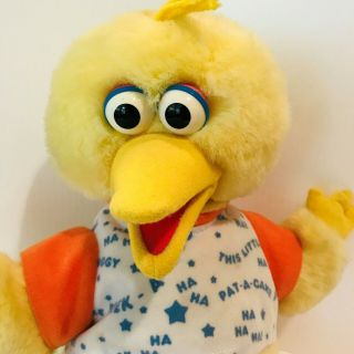 Sesame Street Playtime Big Bird Vtg 90s Stuffed Animal Plush Talking Toy 2
