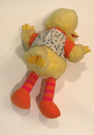 Sesame Street Playtime Big Bird Vtg 90s Stuffed Animal Plush Talking Toy 4