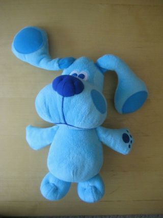 Talking Blues Clues Blue Dog Plush Soft Stuffed Toy Doll Nickelodeon Viacom 4