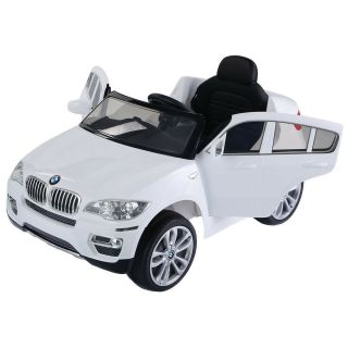 White Bmw X6 6 - Volt Battery - Powered Ride - On Car Sounds Toys|pick - Up Only,  No Ship