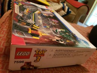 Lego toy story 3 Trash Compactor Escape (7596) box 7