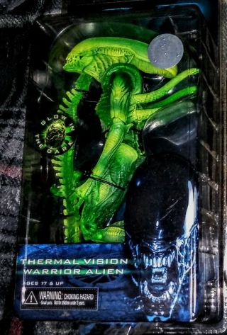 Alien Vs Predator Action Figures Thermal Vision Warrior Alien