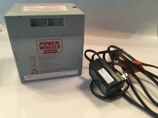 Power Wheels Battery Barbie Jeep 12 Volt 00801 - 0638 W/charger