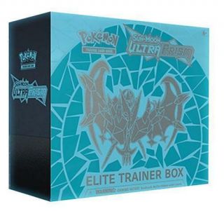Pokemon TCG Ultra Prism Elite Trainer Box Dusk Mane & Dawn Wings Necrozma Bundle 3