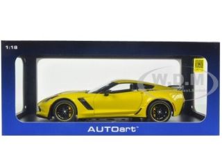 BoxDented 2016 CHEVROLET CORVETTE C7 Z06 C7R RACING YELLOW 1/18 BY AUTOART 71260 6