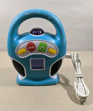 Blue Hat Discovery Kids Little Tunes Kid Tough Mp3 Player Boombox & Data Cable