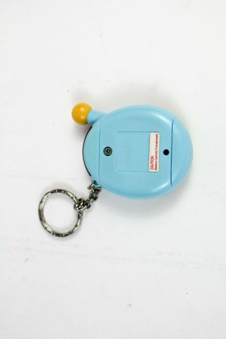 Tamagotchi Connection V4 Light Blue with Sunflowers FULLY FRESH BATTERY 3