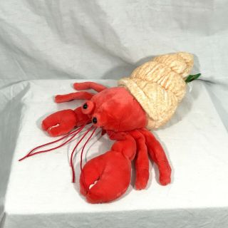 Wild Republic Red Tan Lobster Shell Stuffed Animal Plush Toy 12 " 2011