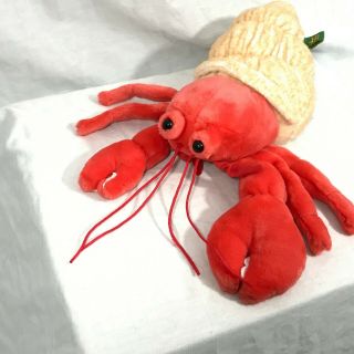 Wild Republic Red Tan Lobster Shell Stuffed Animal Plush Toy 12 
