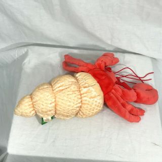 Wild Republic Red Tan Lobster Shell Stuffed Animal Plush Toy 12 