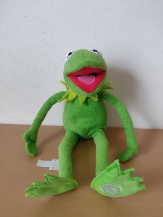 Disney Store Sesame Street 18 " Plush Kermit The Frog Stuffed Animal