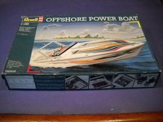 Older Revell Offshore Power Boat From 2009 - 1/36 Scale