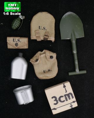 1:6 Scale Soldier Story Wwii Us Infantry Henry Ss059 - Field Gear Set