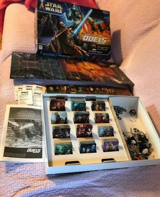 Star Wars Epic Duels Board Game 2002 Milton Bradley w/ Box Complete 2