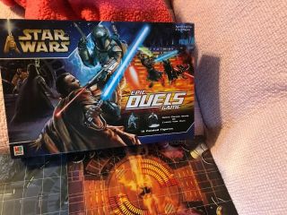 Star Wars Epic Duels Board Game 2002 Milton Bradley w/ Box Complete 8