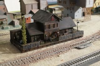 Faller,  Wwii Military Train Station,  Scale Ho