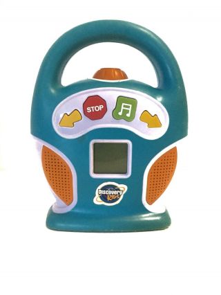 Discovery Kids Digital Mp3 Music Player Boombox Portable Radio Little Tunes