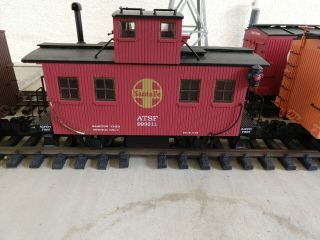 ARISTO - CRAFT G SCALE 4 BOXCARS,  TANKER & CABOOSE 2