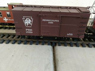 ARISTO - CRAFT G SCALE 4 BOXCARS,  TANKER & CABOOSE 3