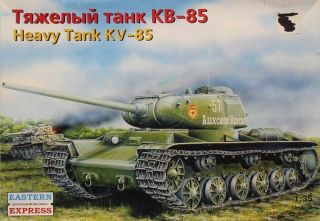 Eastern Express 1:35 Heavy Tank Kv - 85 Plastic Model Kit 35102u