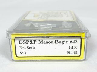 Nn3 Gold Rush Models 83 - 1 Dsp&p Mason - Bogie 42 Kit