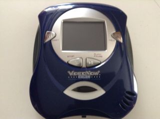 Video Now Color Portable Video Player Blue W/case,  10 Discs Great 3
