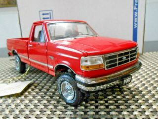 Franklin 1:24 1996 Ford F - 150 Red Diecast Truck