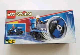 Lego Set 4533 System Train Snow Blower Rare Factory Nisb