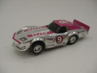 Tyco Racing Gt Corvette 427ci 9 Ho Slot Car 1977 W/ Lighted Chassis That