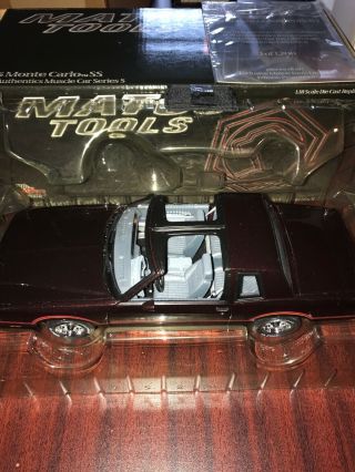 1985 Ertl/matco Tools Rc2 Authentics 1/18 Chevrolet Monte Carlo Ss