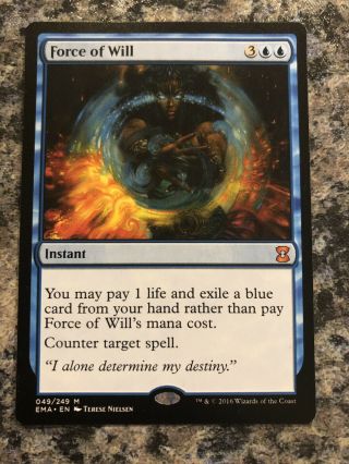 Force Of Will - Eternal Masters - Nm