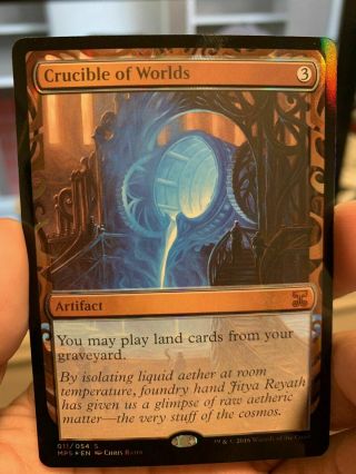 Crucible Of Worlds Masterpiece Series: Kaladesh Inventions Foil Mtg Nm - Mt