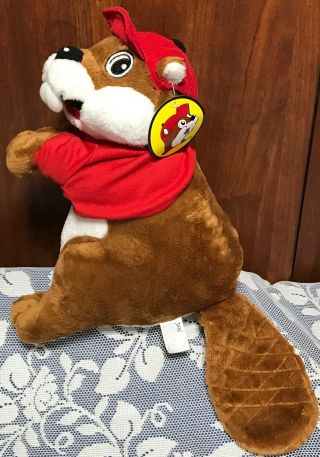 Buc - Ee’s Beaver 10 " Plush Store Gas Station Mascot Jaag Toys With Tag