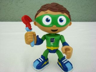 Pbs Kids Why Y Wyatt Action Figure 6 " Doll Spinning Wand Pbs 2009